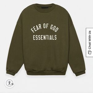 Essential Olive Sweatshirt